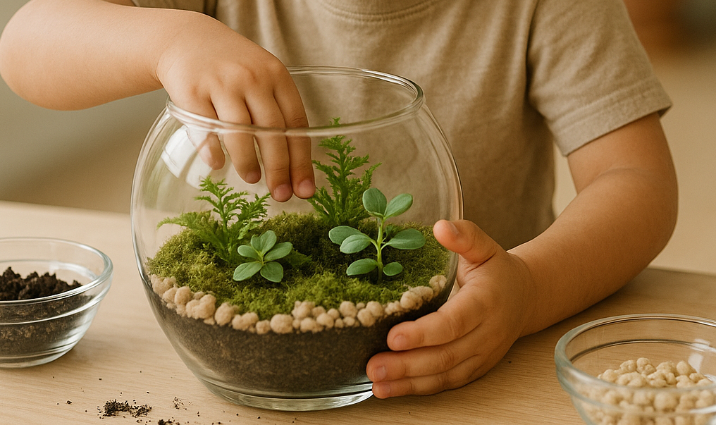 STEM Toy Spotlight: DIY Terrarium Kit for Kids
