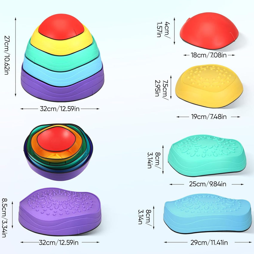 Stackable Non-Slip Stepping Stones