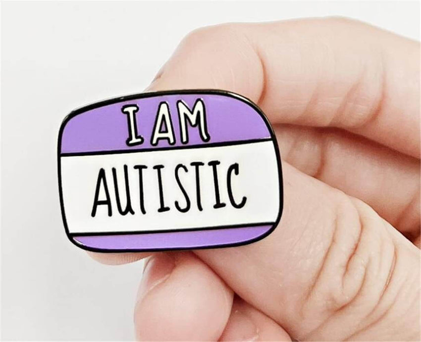 I Am Autistic Enamel Pin