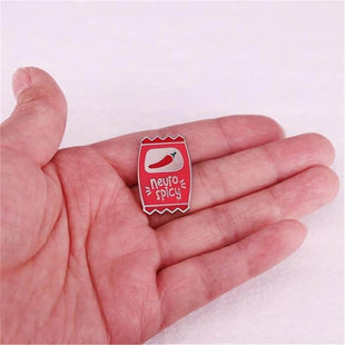 Neuro Spicy Enamel Pin