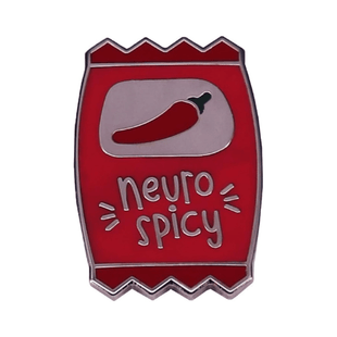 Neuro Spicy Enamel Pin
